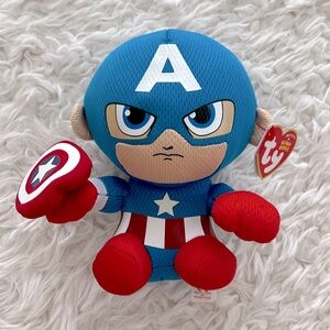 Beanie Babies Collection Captain America